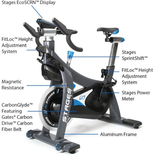 Stages SC3 Indoor Bike Das fuhrende Premium Indoor Cycling Bike fur Profis RNTL Fitness