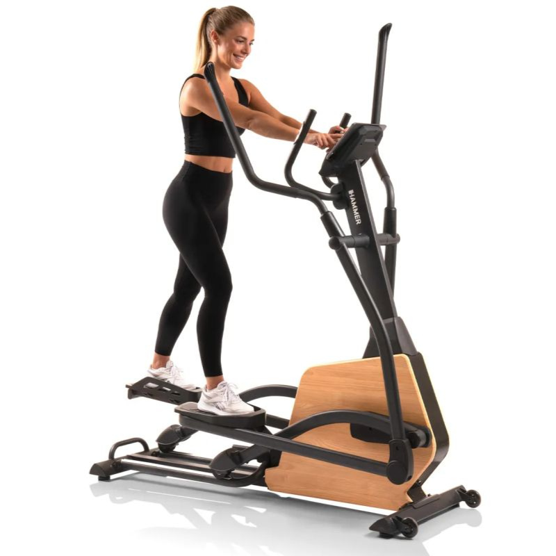Hammer CrossPace 5.0 NorsK – Stilvoller Ellipsentrainer mit edlem Holz-Design – Bild 6