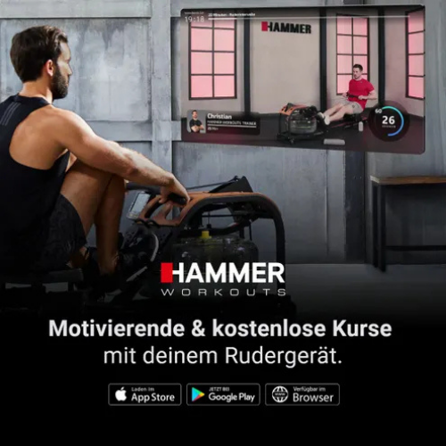 HAMMER RowTech Smart NorsK Rudergerät – Bild 6
