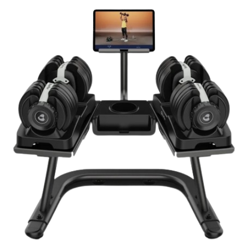 BowFlex SelectTech Hantelständer mit Media Rack – Bild 4
