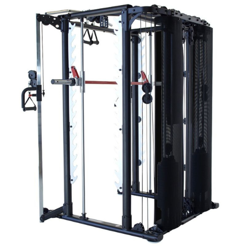 Inspire SCS Smith Cage System inkl. Premium-Trainingsbank – Smith Machine, Power Rack & Functional Trainer – Bild 5