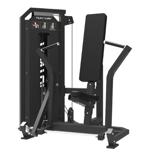 Tunturi Platinum Brustpresse mit 120 kg Gewichtsstapel – Chest Press in Studioqualität