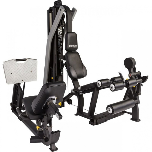 Tunturi Platinum 4-in-1 Beintrainer – Lower Body Unit mit 90 kg Gewichtsstapel